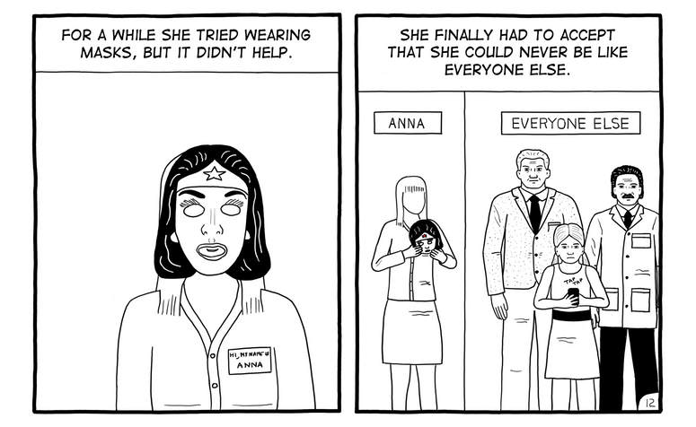 The Girl Without a Face page 12