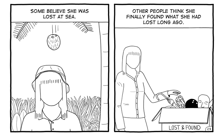 The Girl Without a Face page 28